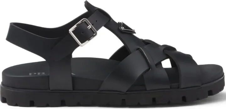 Crisscross-Strap Sandals