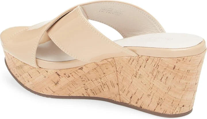 Crisscross Wedge Slide Sandal - Image 2