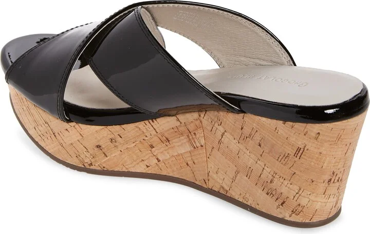 Crisscross Wedge Slide Sandal - Image 8