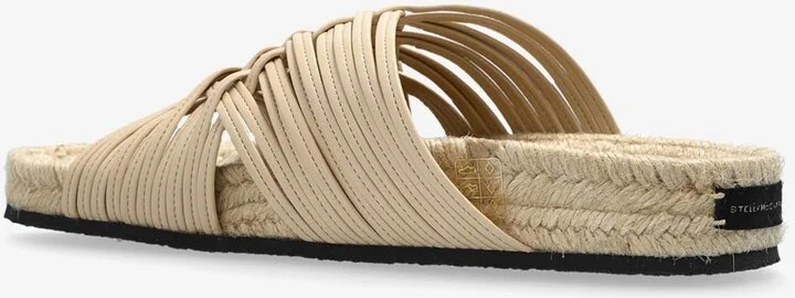 Crisscross Woven Flat Sandals - Image 2