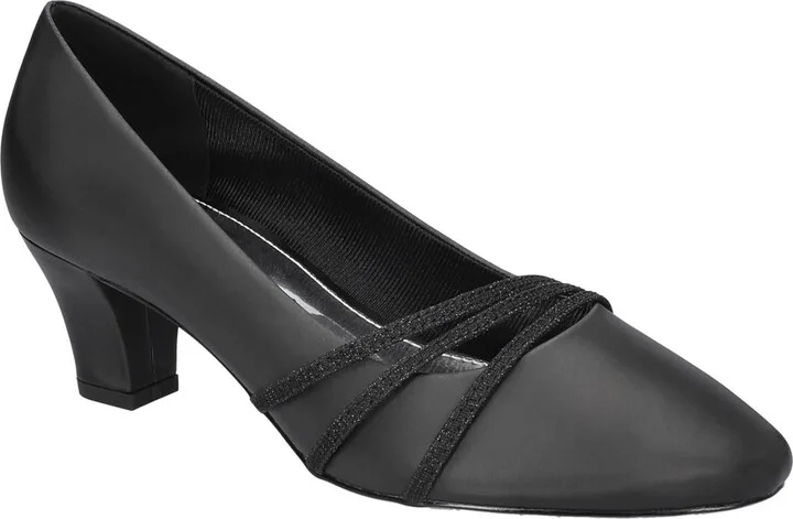Cristiny Womens Strappy Manmade Block Heels