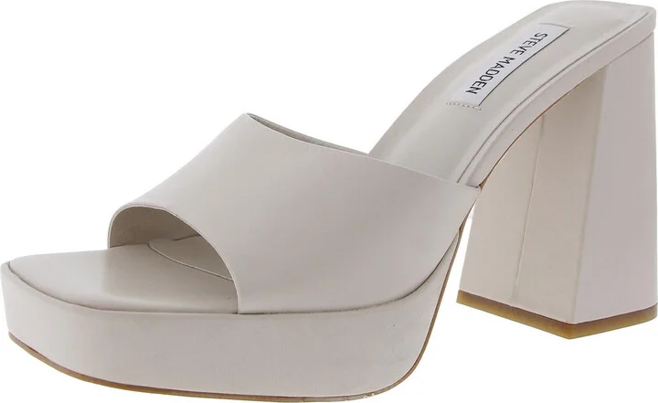 Cristo Womens Padded Insole Block Heel