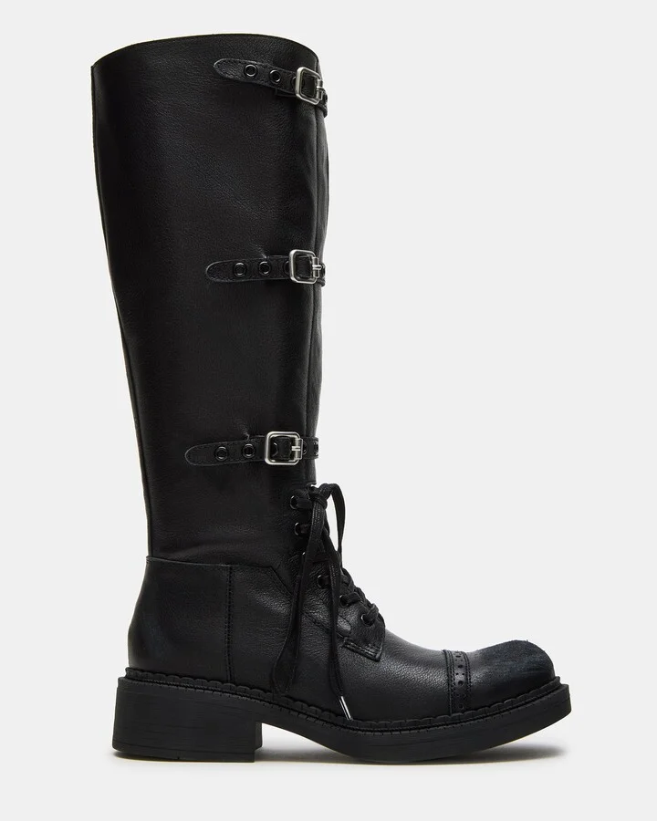 Critical Black Leather