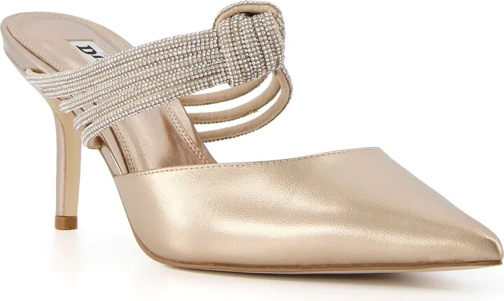 Croatias Embellished Pointed Toe Mule