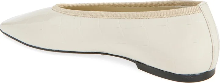 Croc Embossed Ballet Flat - Image 2