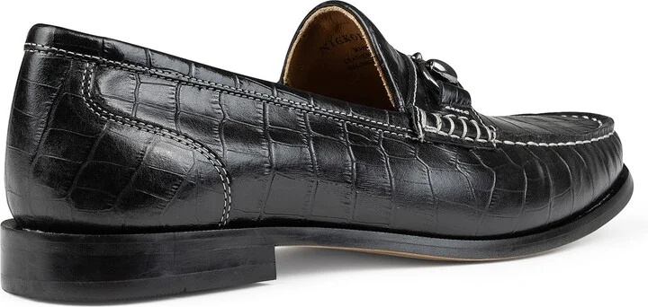 Croc Embossed Bit Loafer - Image 2