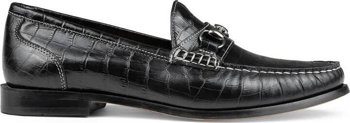 Croc Embossed Bit Loafer - Image 4
