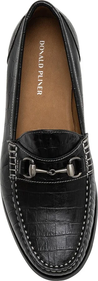Croc Embossed Bit Loafer - Image 5