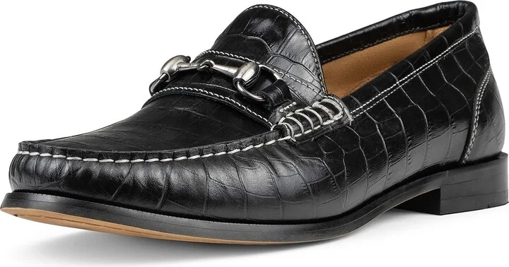 Croc Embossed Bit Loafer - Image 8