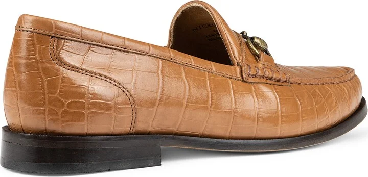 Croc Embossed Bit Loafer - Image 10