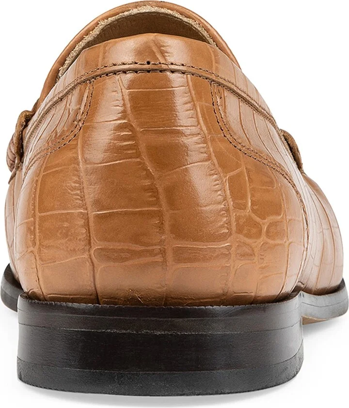 Croc Embossed Bit Loafer - Image 11