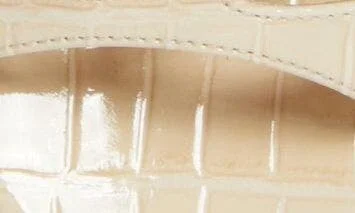 Croc Embossed Cage Sandal - Image 7