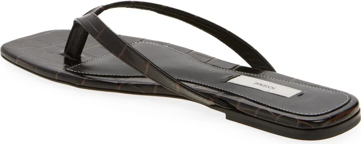 Croc Embossed Flip Flop - Image 2
