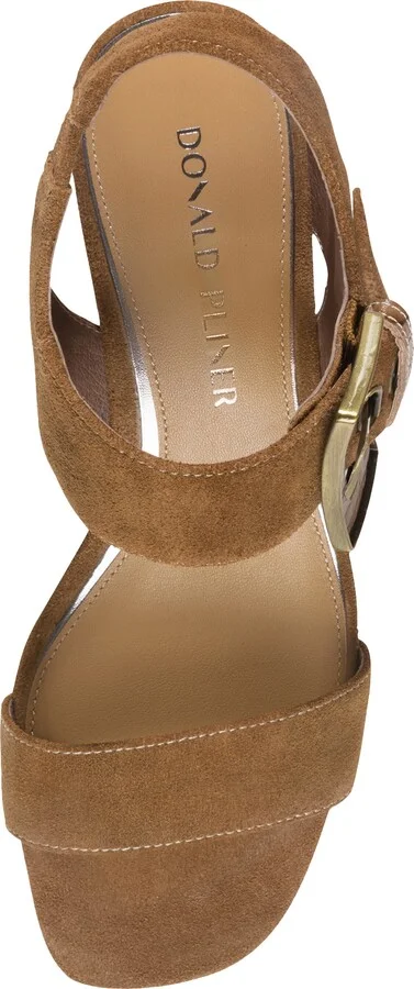 Croc Embossed Heel Sandal - Image 4