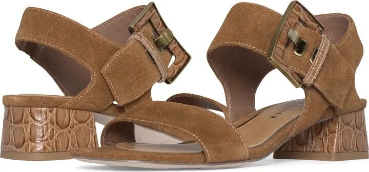 Croc Embossed Heel Sandal - Image 7