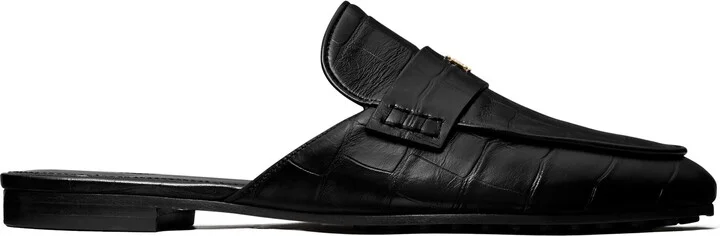 Croc Embossed Mule - Image 2