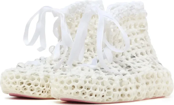 Crochet Beaded Boots - Image 2