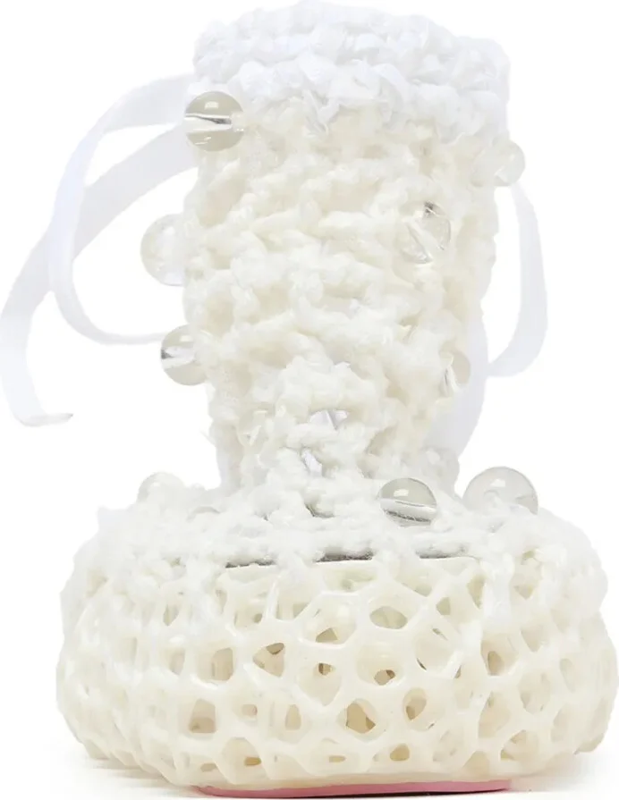 Crochet Beaded Boots - Image 4