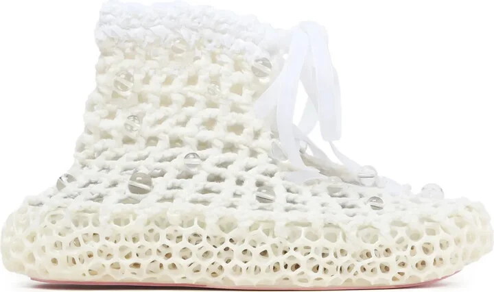 Crochet Beaded Boots