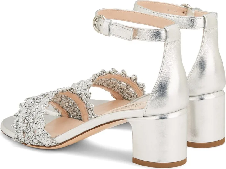Crochet Block Heel Sandal - Image 2