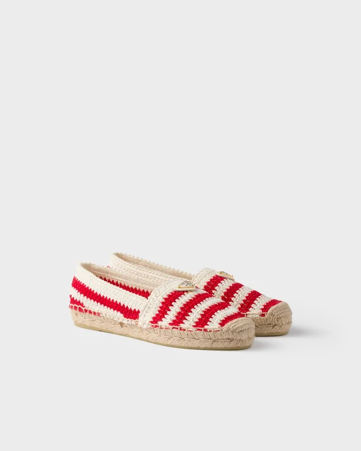Crochet espadrilles