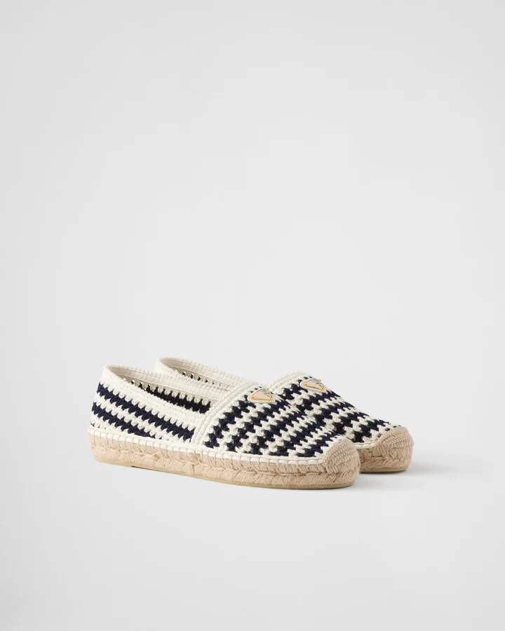 Crochet espadrilles