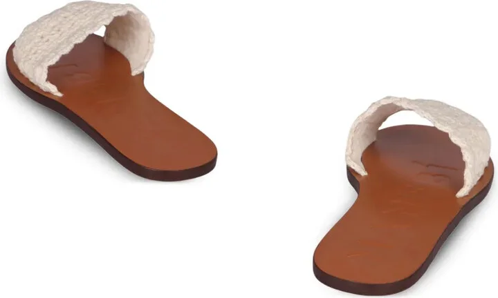 Crochet Flat Sandals - Image 3