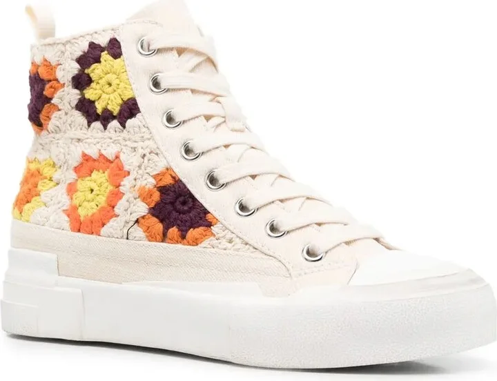 Crochet High-Top Sneakers - Image 2