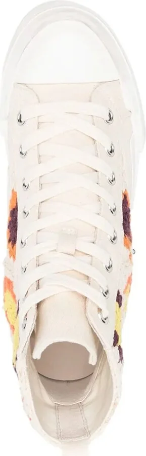 Crochet High-Top Sneakers - Image 4
