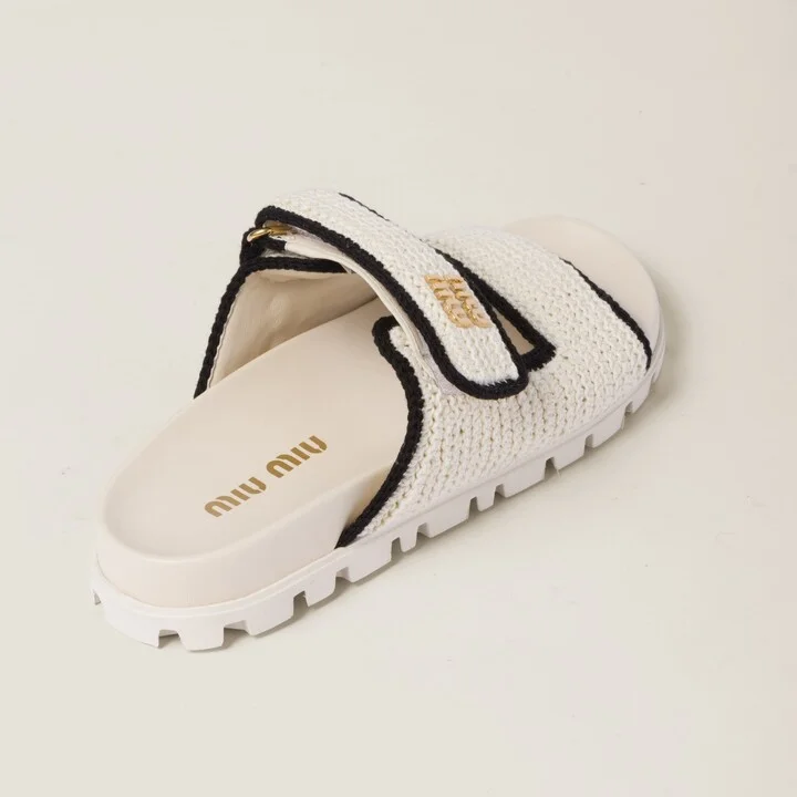 Crochet knit slides - Image 3