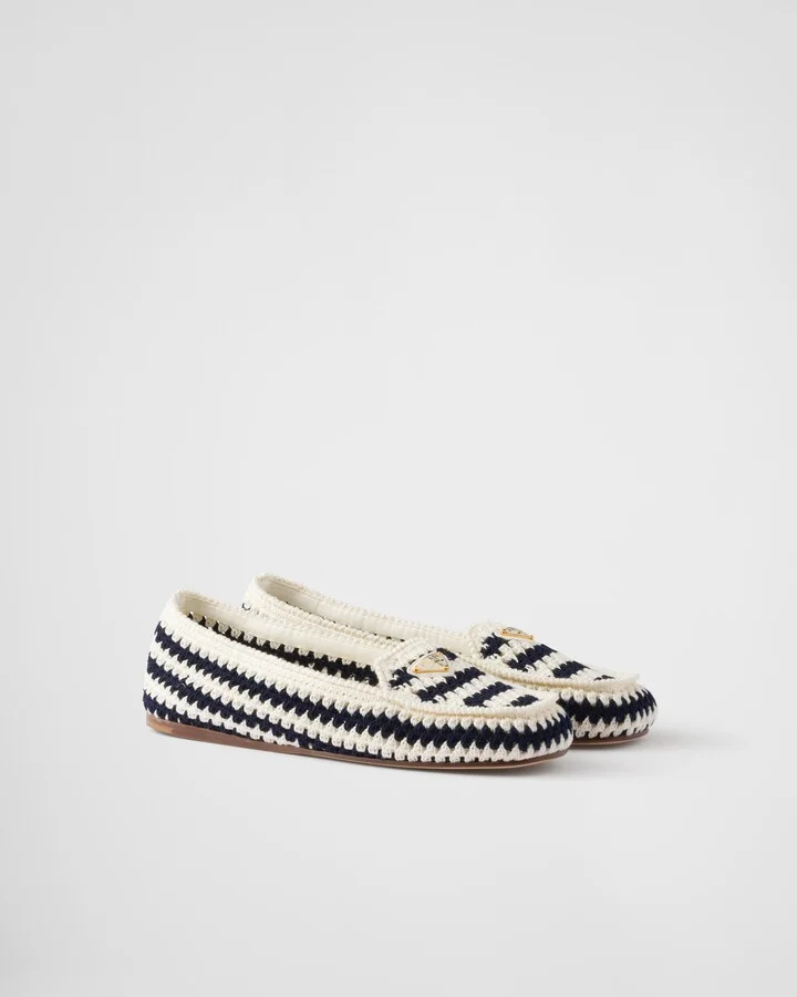 Crochet loafers