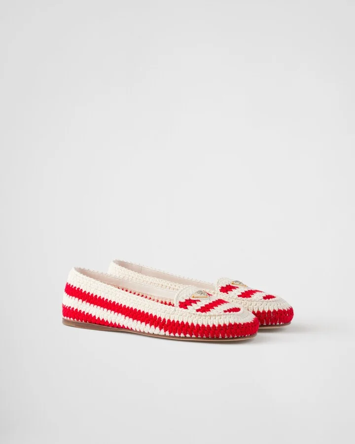 Crochet loafers