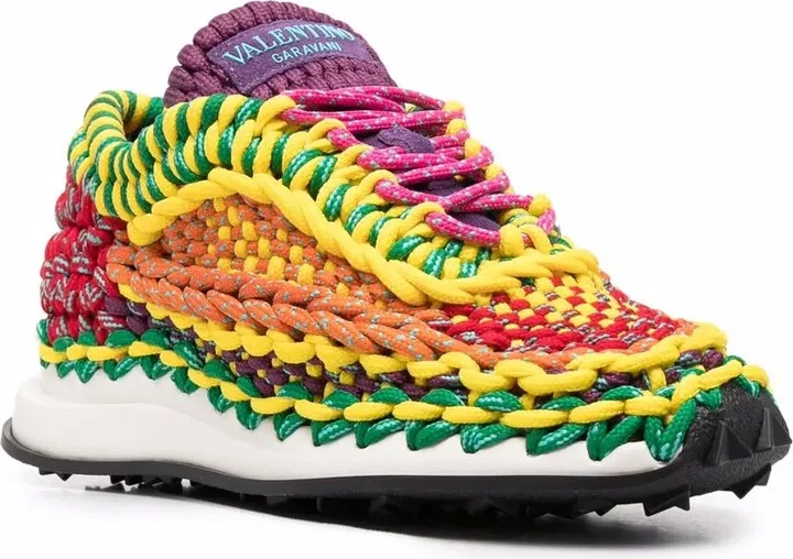 Crochet Low-Top Sneakers - Image 2