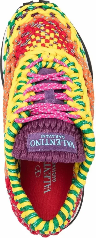 Crochet Low-Top Sneakers - Image 4