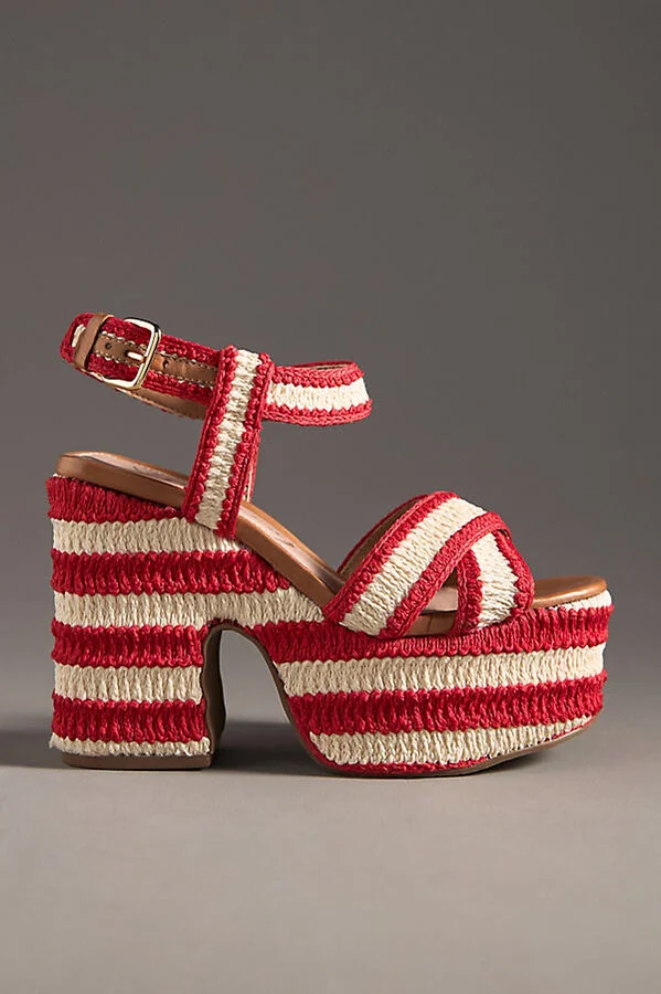 Crochet Platform Heels