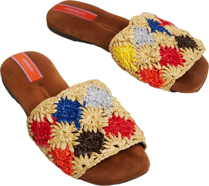 Crochet Sandal Solid Grey - Image 2