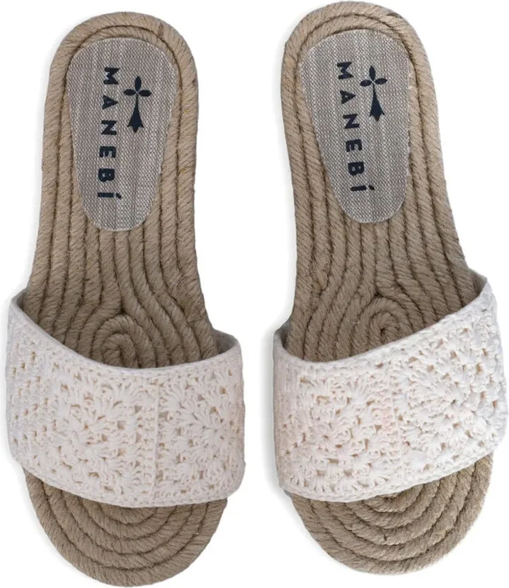 Crochet Slide Sandals - Image 4