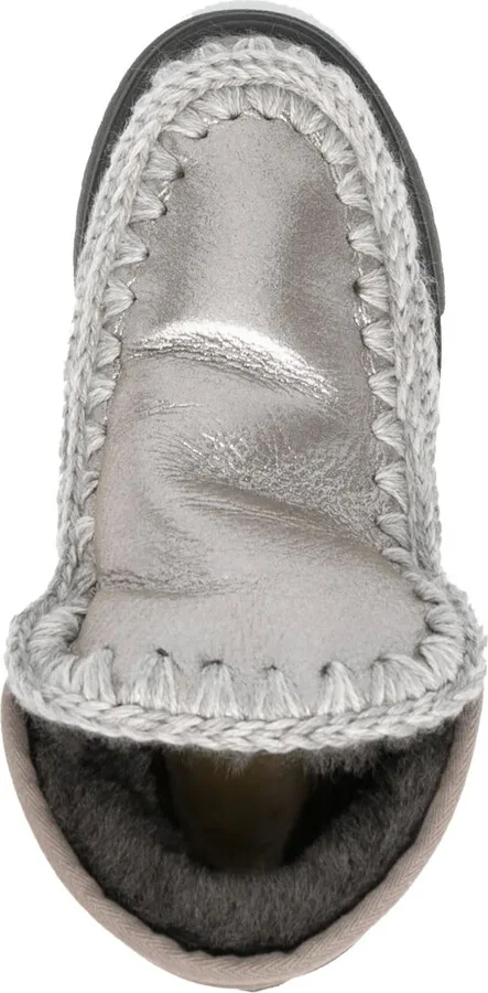 Crochet Stitch-Trim Sneaker Boots - Image 4