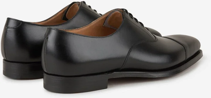 Crockett & Jones Hallam Leather Shoes - Image 6