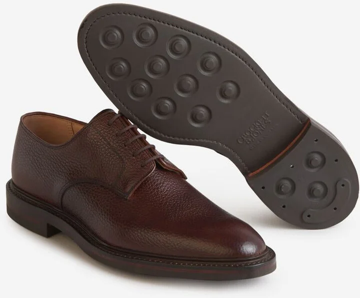Crockett & Jones Leather Lace-Up Shoes - Image 4