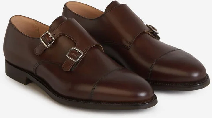 Crockett & Jones Monkstrap Lowndes Buckle Shoes - Image 2