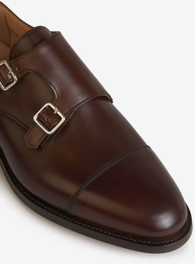 Crockett & Jones Monkstrap Lowndes Buckle Shoes - Image 5