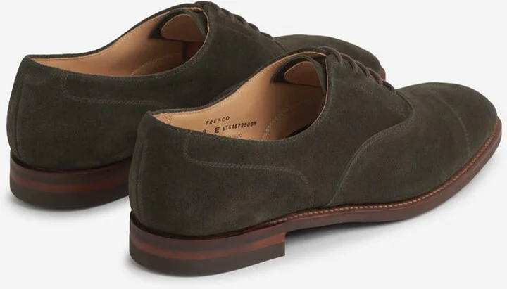 Crockett & Jones Suede Oxford Shoes - Image 3