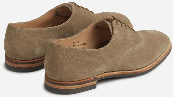 Crockett & Jones Suede Oxford Shoes - Image 3
