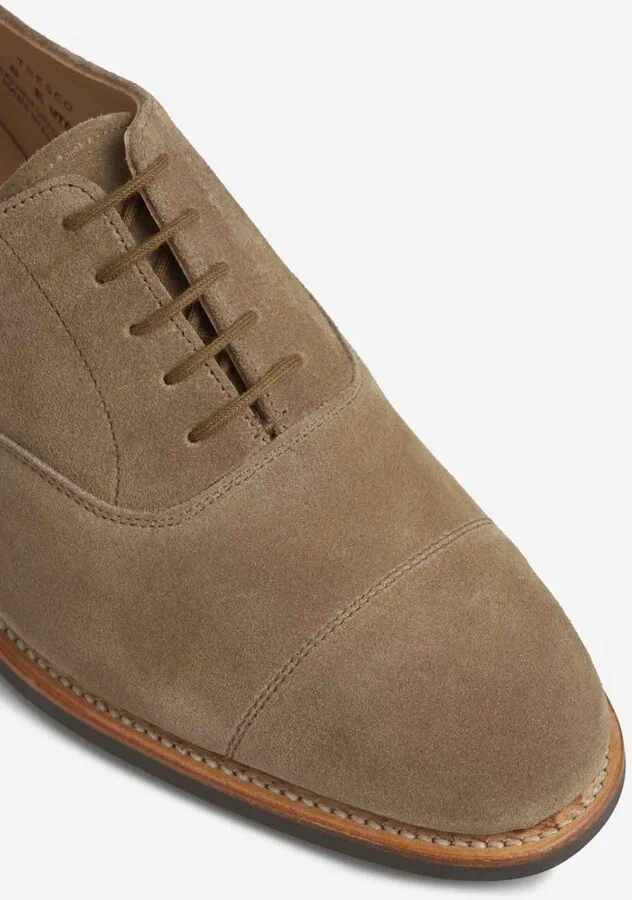 Crockett & Jones Suede Oxford Shoes - Image 5