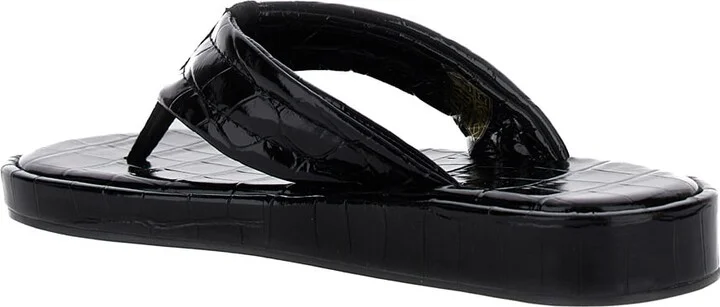 Croco Branded Flip Flop - Image 3
