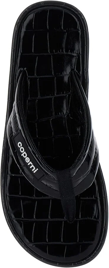 Croco Branded Flip Flop - Image 4