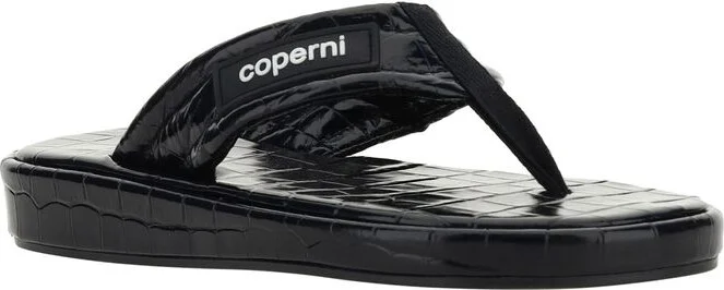 Croco Branded Flip Flop - Image 2
