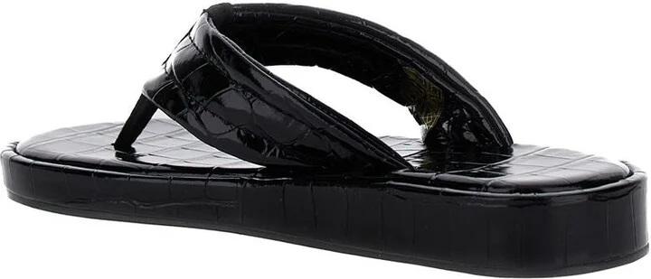 Croco Branded Flip Flop - Image 3