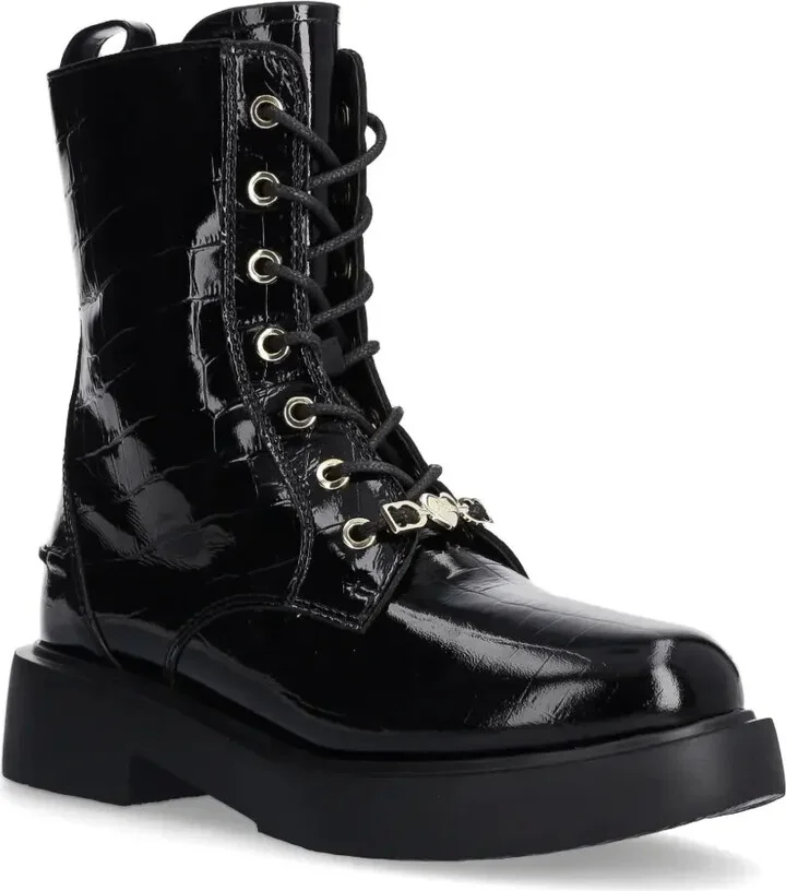 Crocodile-Effect Boots - Image 2